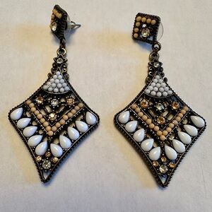 Elegant Geometric Drop Earrings